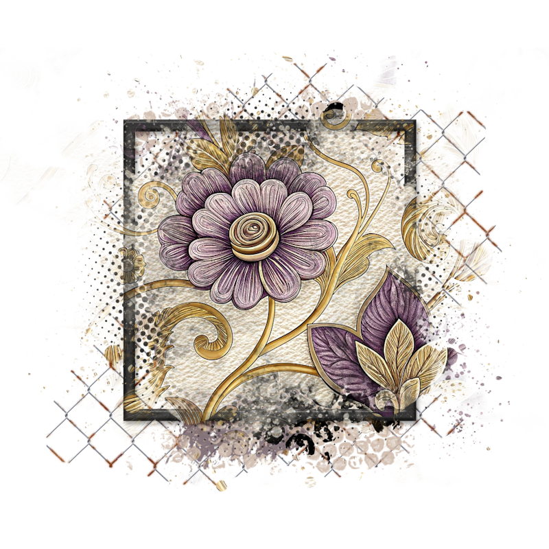 Cluster Frame 800 x 800 Created by Designs by Forte