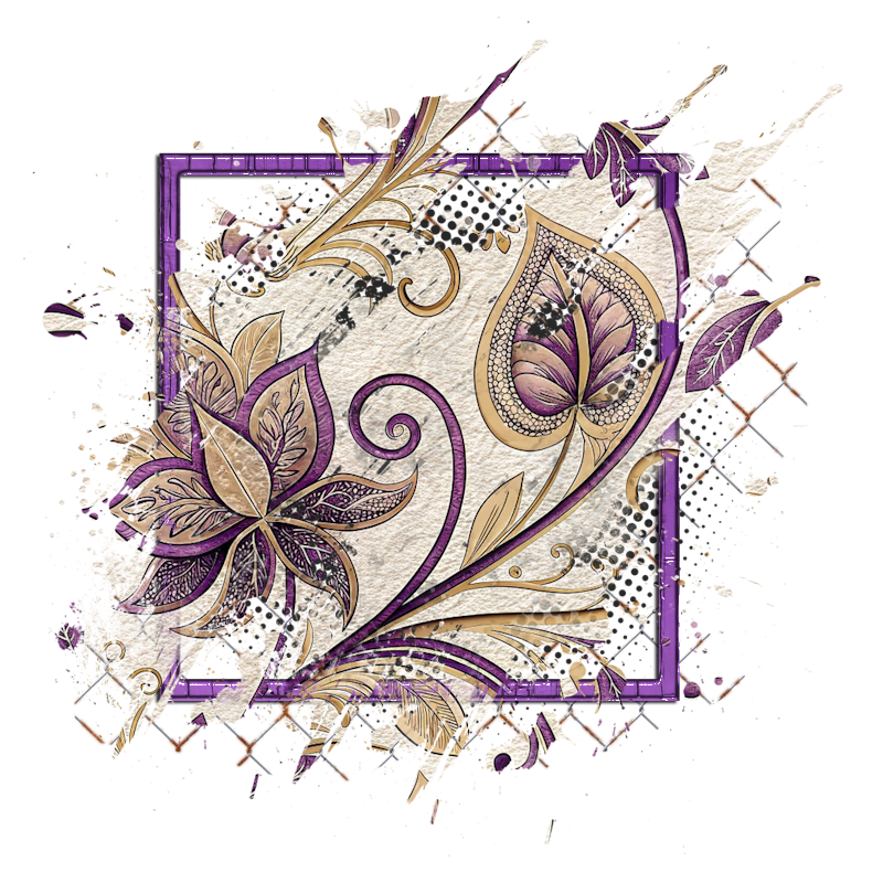Cluster Frame 800 x 800 Created by Designs by Forte