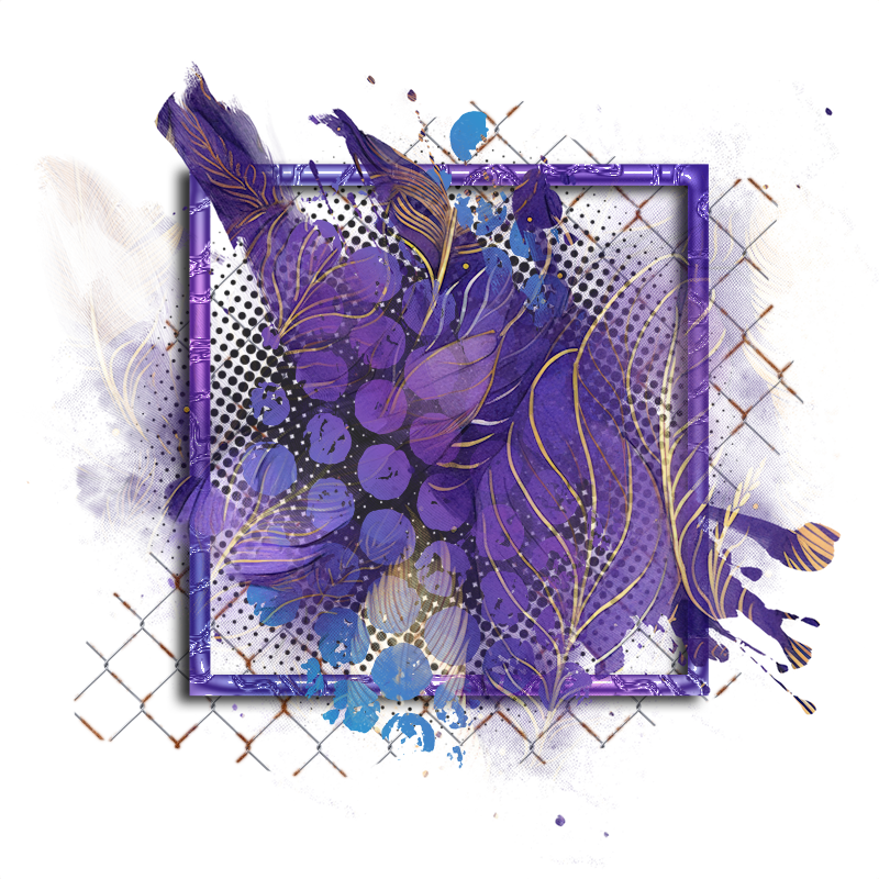 Cluster Frame 800 x 800 Created by Designs by Forte