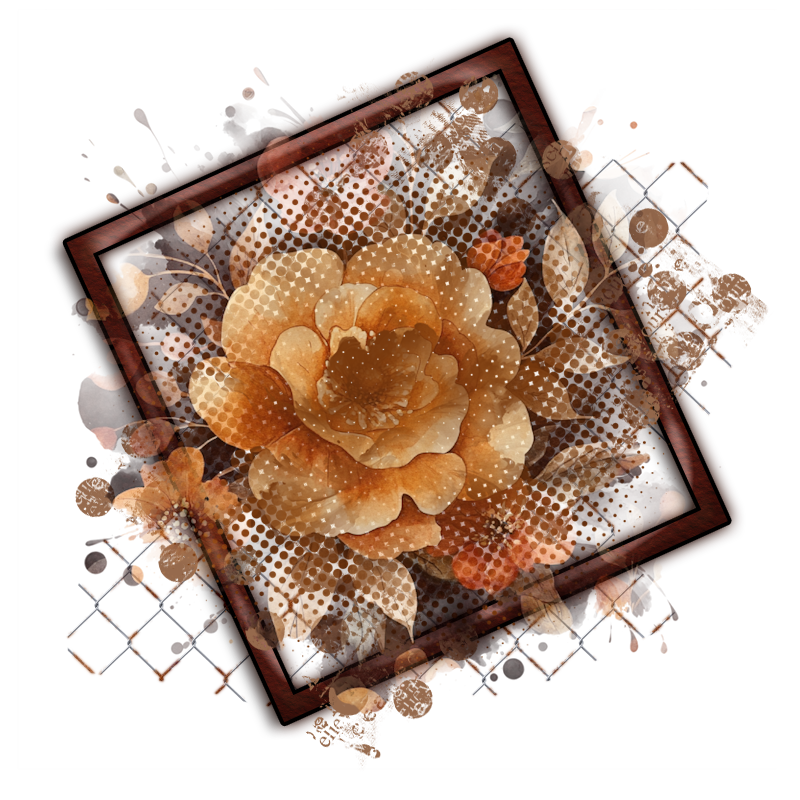 Cluster Frame 800 x 800 Created by Designs by Forte