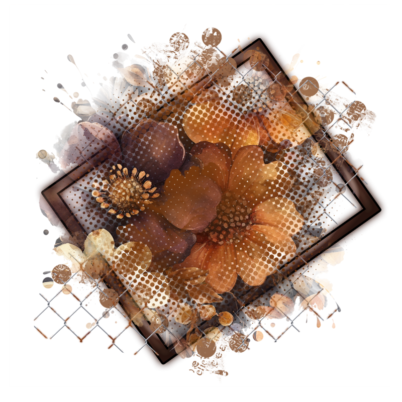 Cluster Frame 800 x 800 Created by Designs by Forte