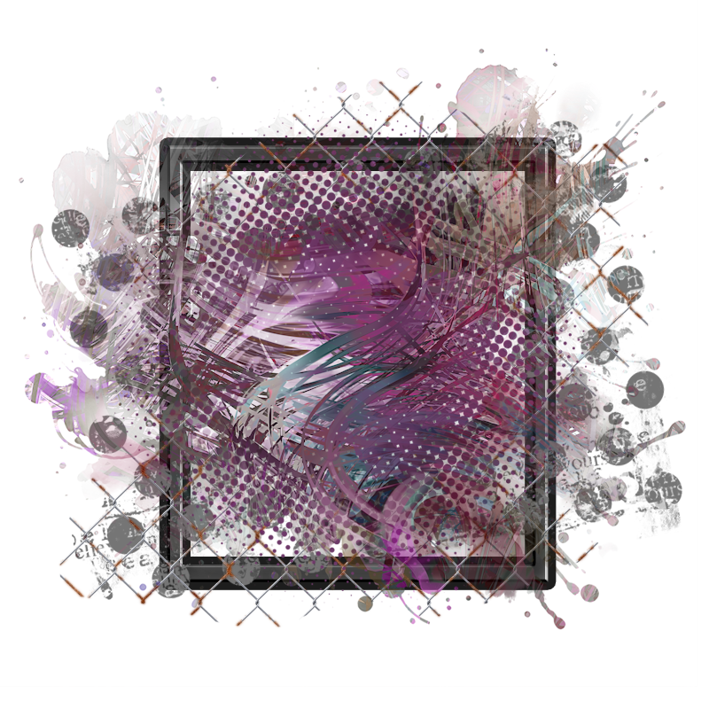 Cluster Frame 800 x 800 Created by Designs by Forte