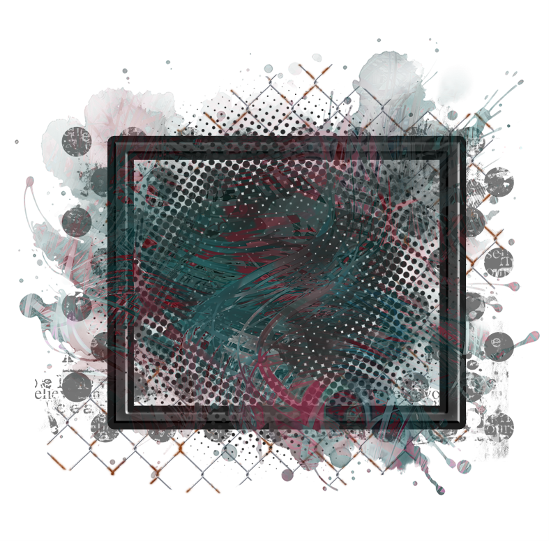 Cluster Frame 800 x 800 Created by Designs by Forte