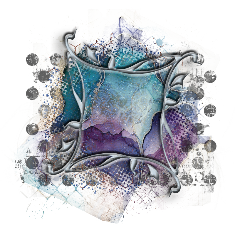 Cluster Frame 800 x 800 Created by Designs by Forte