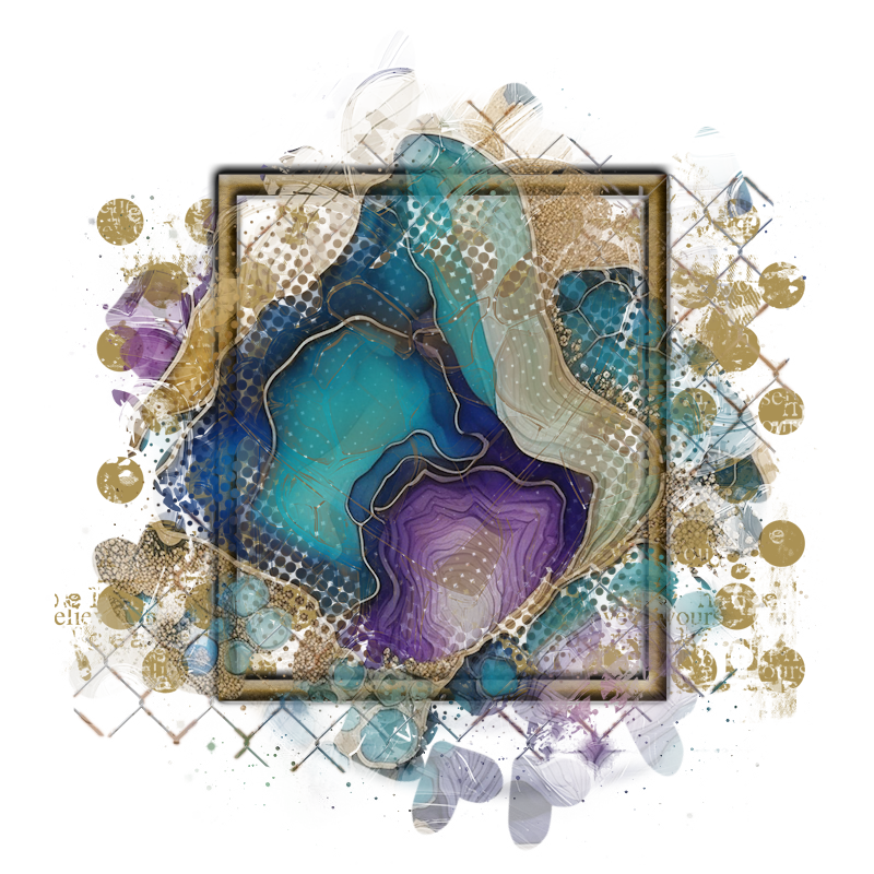 Cluster Frame 800 x 800 Created by Designs by Forte