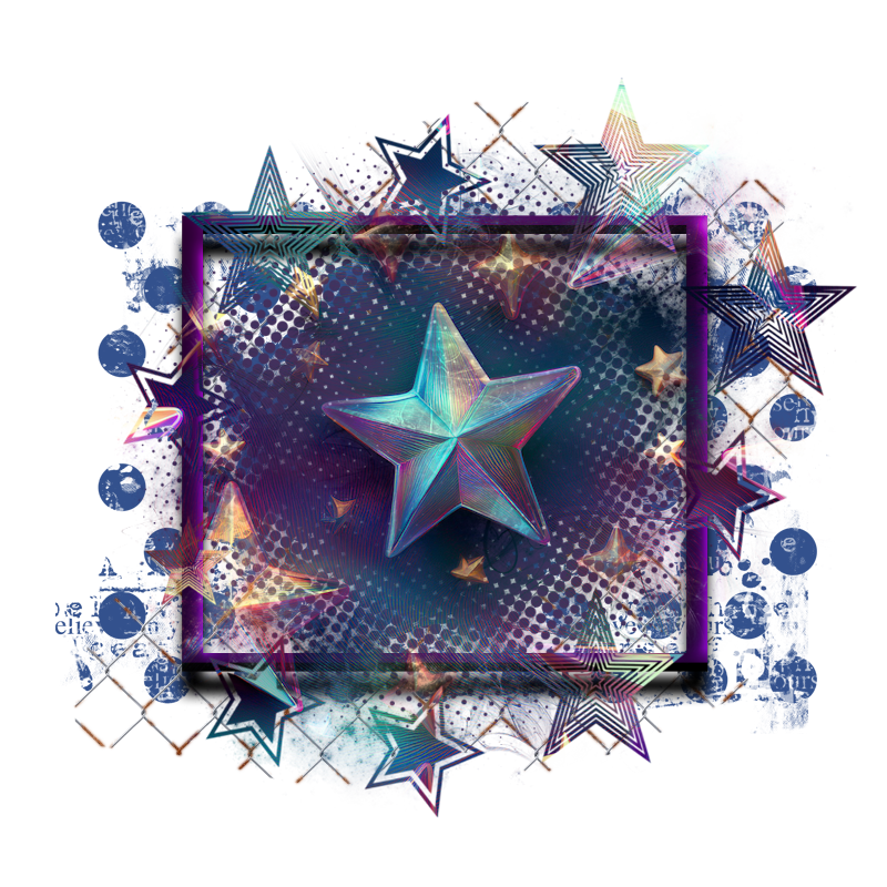 Cluster Frame 800 x 800 Created by Designs by Forte