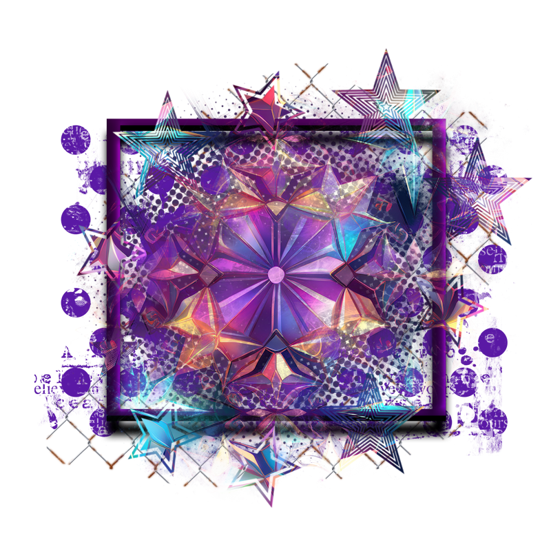 Cluster Frame 800 x 800 Created by Designs by Forte
