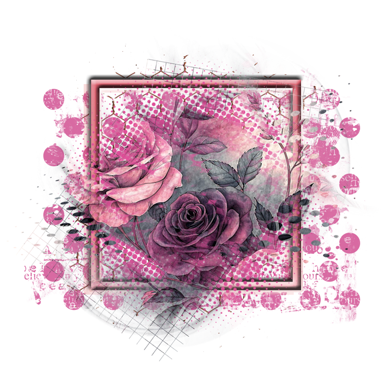 Cluster Frame 800 x 800 Created by Designs by Forte