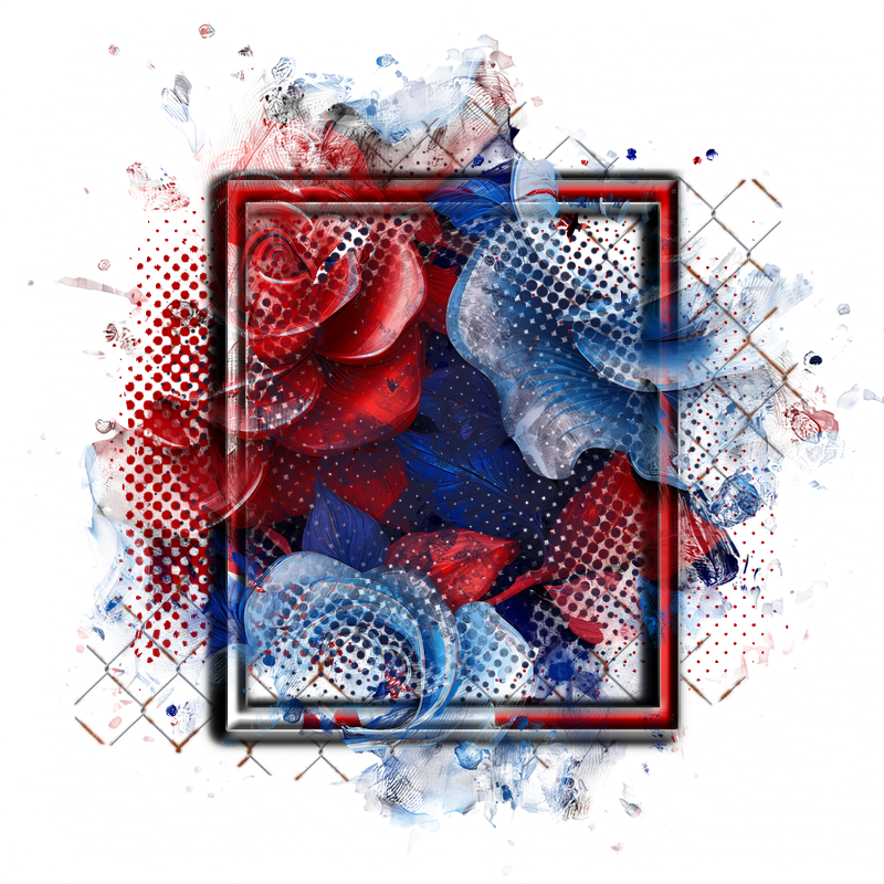 Cluster Frame 800 x 800 Created by Designs by Forte