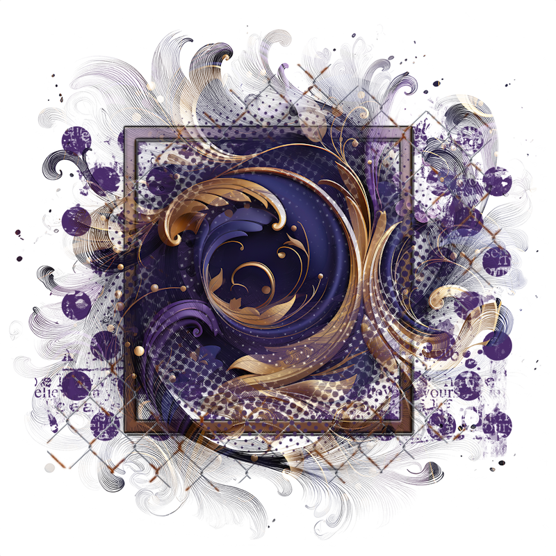 Cluster Frame 800 x 800 Created by Designs by Forte