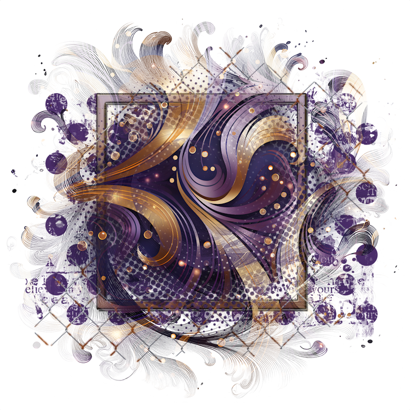 Cluster Frame 800 x 800 Created by Designs by Forte