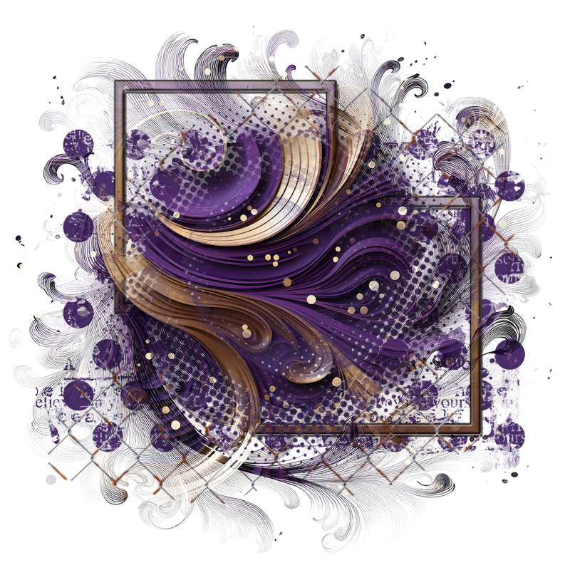 Cluster Frame 800 x 800 Created by Designs by Forte