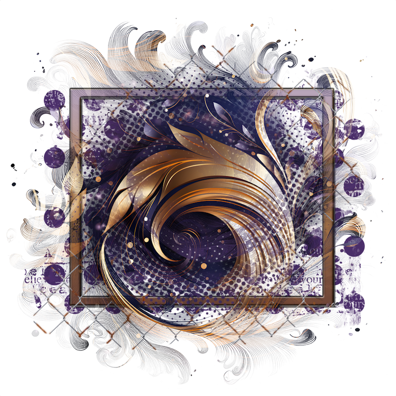 Cluster Frame 800 x 800 Created by Designs by Forte