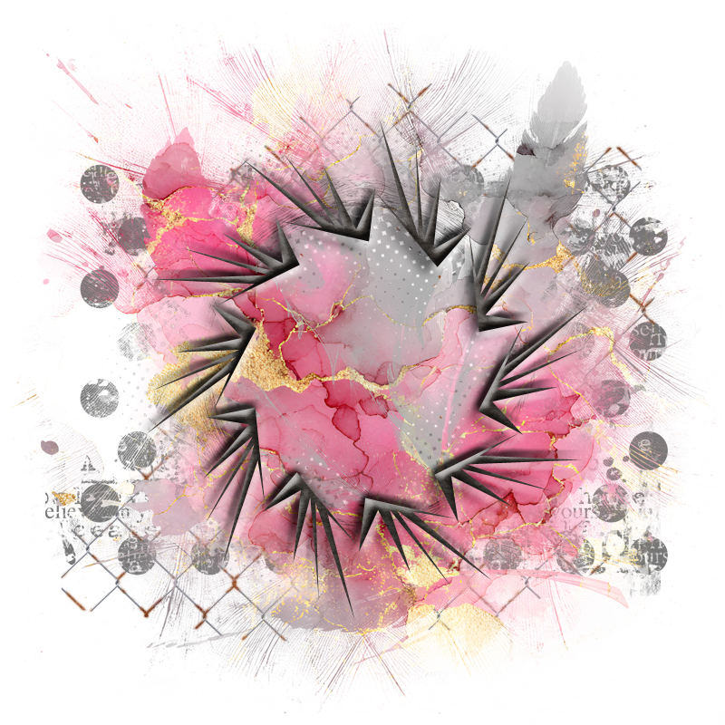 Cluster Frame 800 x 800 Created by Designs by Forte