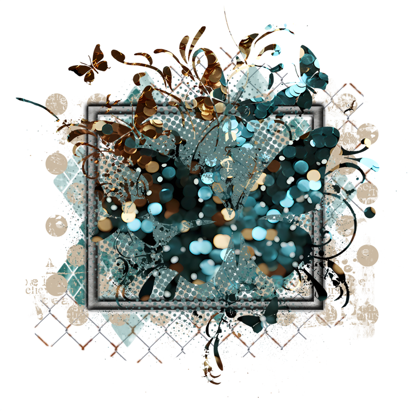Cluster Frame 800 x 800 Created by Designs by Forte