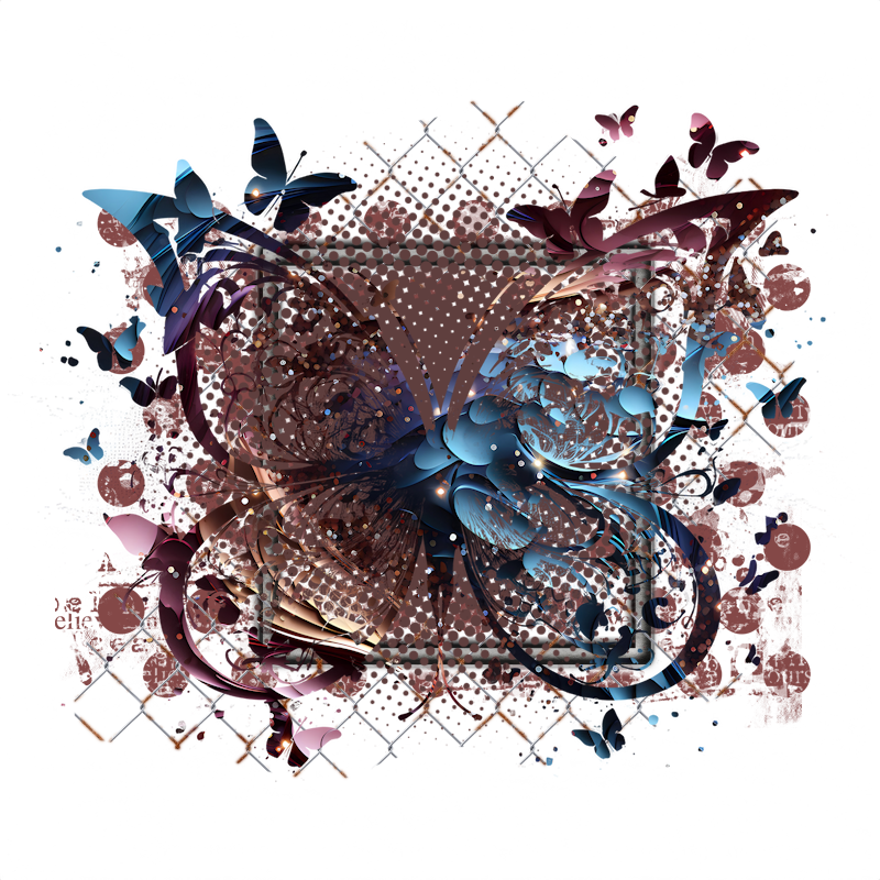 Cluster Frame 800 x 800 Created by Designs by Forte
