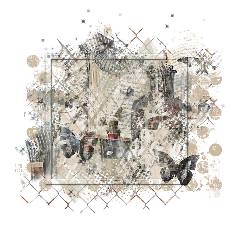 Cluster Frame 800 x 800 Created by Designs by Forte