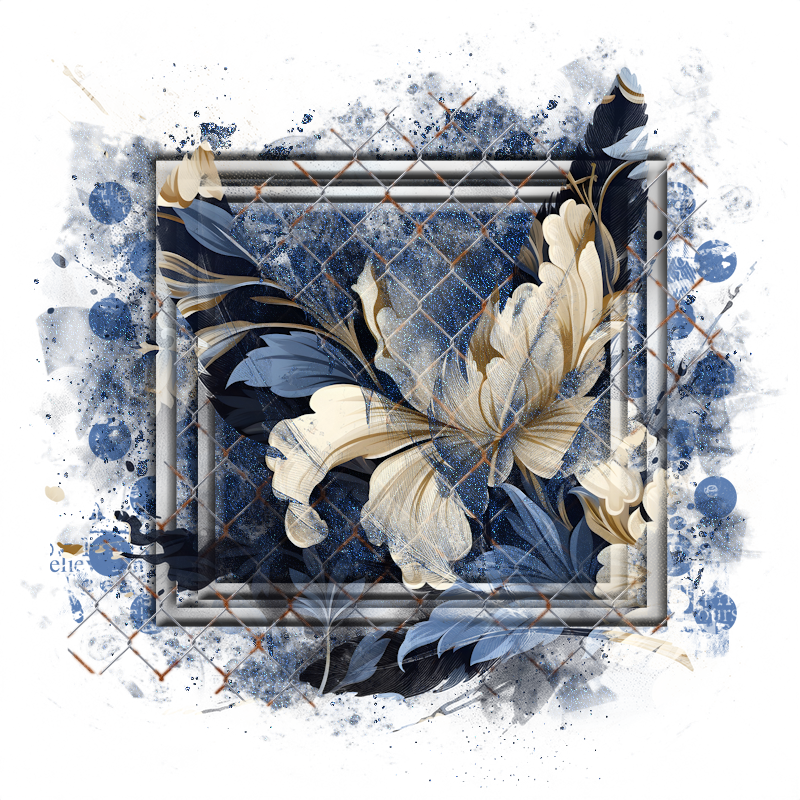 Cluster Frame 800 x 800 Created by Designs by Forte